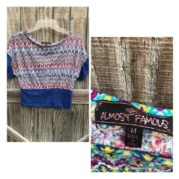 Almost Famous Tops - Almost Famous Medium top